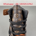OFF-WHITE  Air Jordan 1 Louis Vuitton LV Basketball Sneaker Running Shoe US7-14