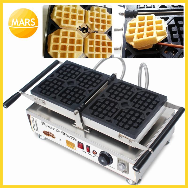 Mars 100 different shapes waffle maker machine iron waffel baker plate