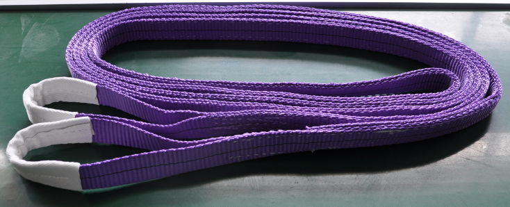 Duplex flat webbing sling for lifting