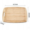 Bamboo Cutting Board With Juice Groove 1