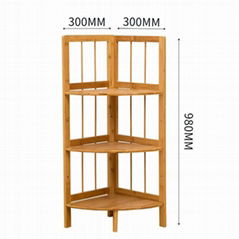 Bamboo Corner Racks