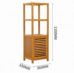 Bamboo Plate Racks