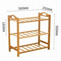 Bamboo Shoe Rack Organizer 1