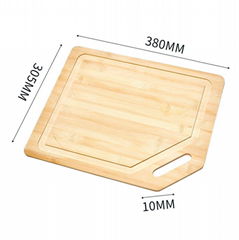 Bamboo Cutting Boards with Groove