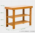 Bamboo Shoe Storage Benches