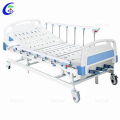 Hospital Furniture Metal 2 Cranks Manual Hospital Bed