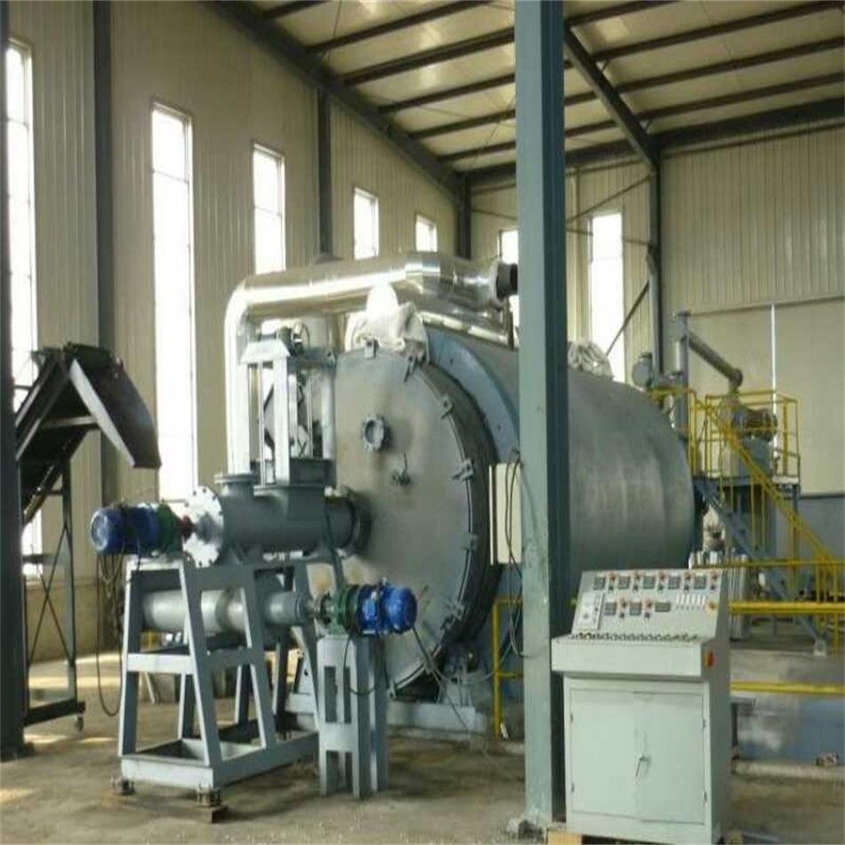 waste/used tire pyrolysis to tire oil machine, waste tire recycling machie 2