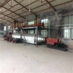 plastic pyrolysis to oil machine, garbage recycling machie
