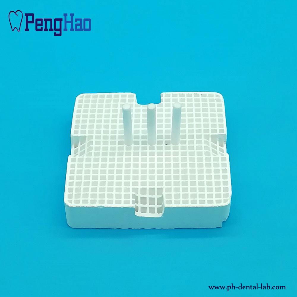 PH High Quality (Square Shape) Dental Honeycomb Firing Tray (with ceramic pins)