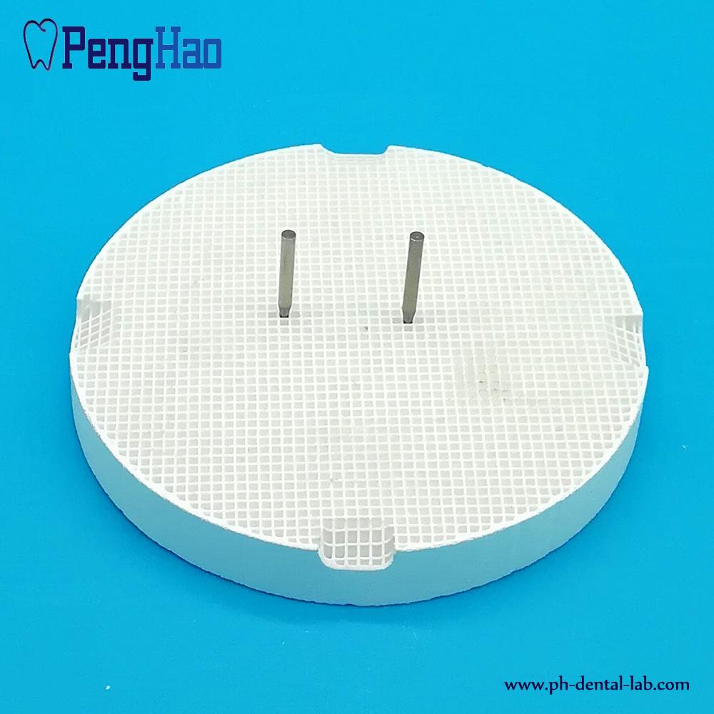 PH High Quality (Square Shape) Dental Honeycomb Firing Tray (with ceramic pins) 2