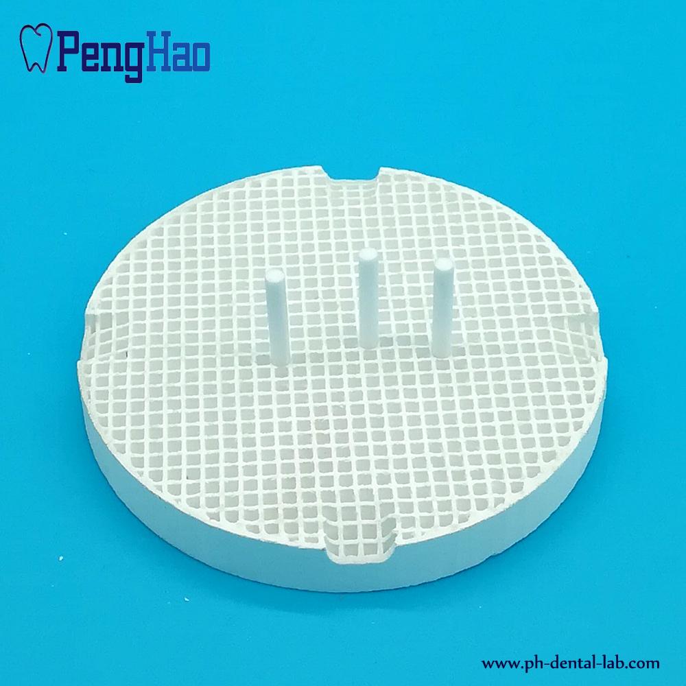 PH High Quality (Square Shape) Dental Honeycomb Firing Tray (with ceramic pins) 3