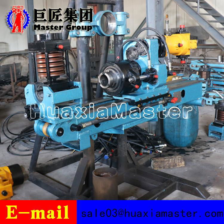 KY-6075 Full Hydraulic Wire Rope Coring Drilling Rig  For Metal Mine