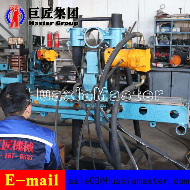 KY-6075 Full Hydraulic Wire Rope Coring Drilling Rig  For Metal Mine 4