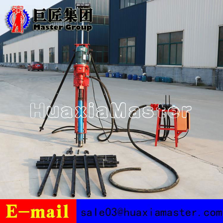 KQZ-70D Air Pressure and Electricity Joint-action DTH Drilling Rig 5
