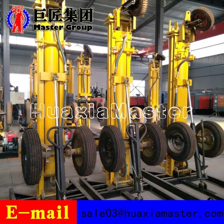 KQZ-180D Air Pressure and Electricity Joint-action DTH Drilling rig 5