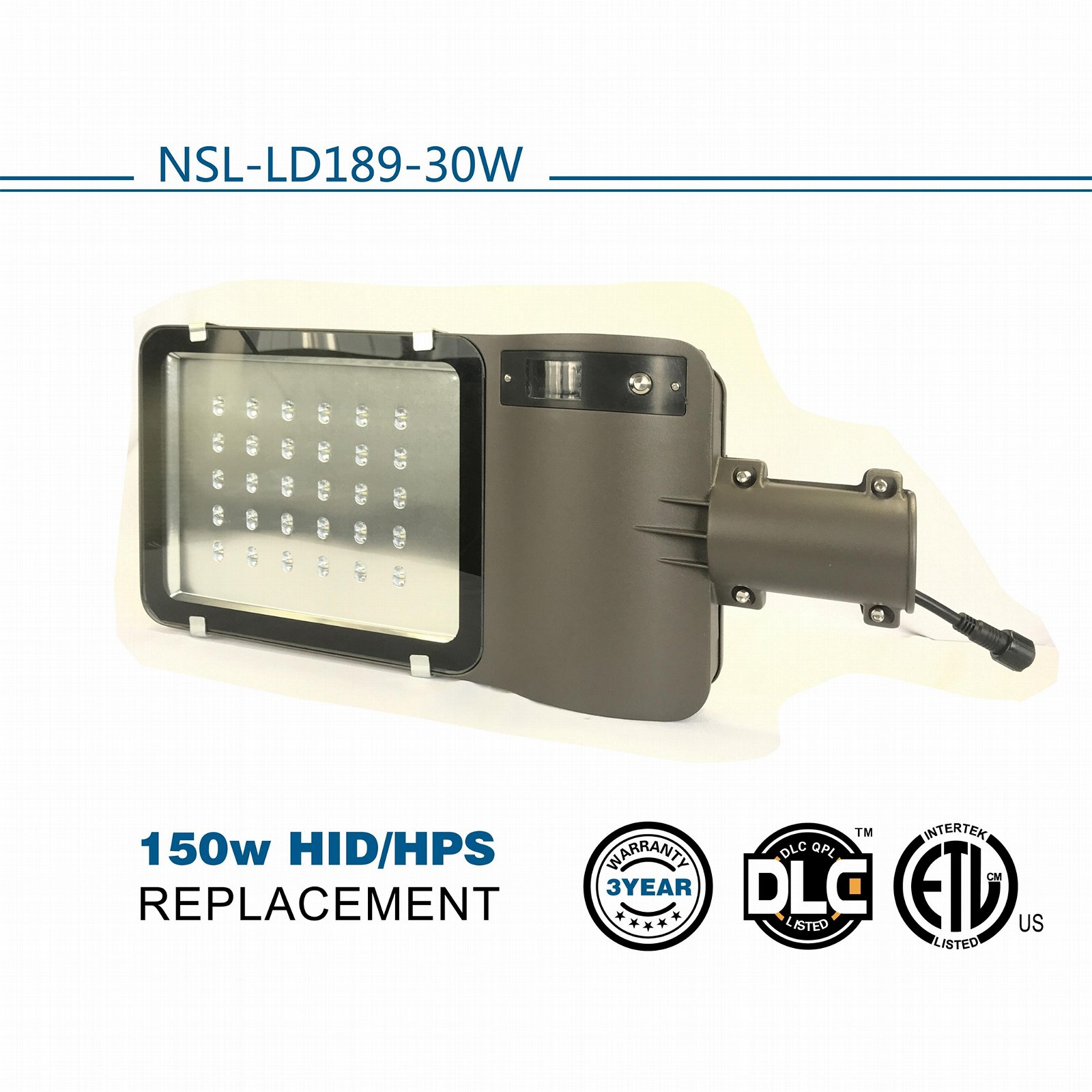 Factory direct sale ip65 30w solar power street light with motion sensor 5