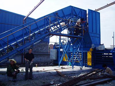 Waste paper Baling Press Machine 2