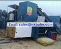 Straw fiber hydraulic Baler machine 2