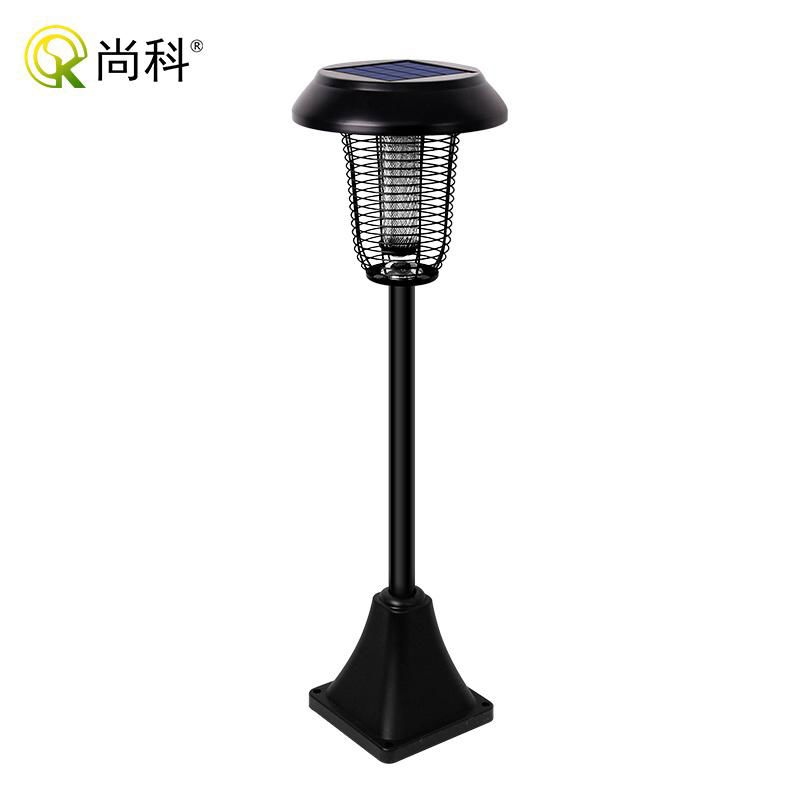 stainless material solar bug zapper mosquito killer lamp