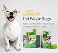 Pbat PLA Cornstarch Logo Printed 100% Biodegradable Dog Poop Waste Bag 5