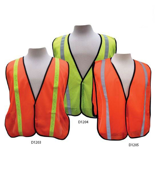 comfort safety Non-ANSI Mesh Hi-Vis Safety Vest for all working people 3