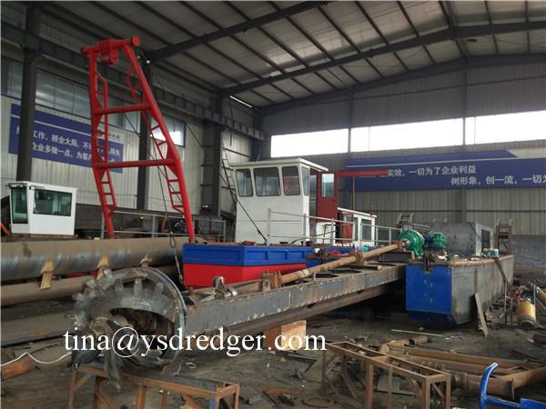 The best hydraulic sand suction dredger for hot sale. 3