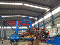 Popular cutter suction sand dredger vessel for hot sale.