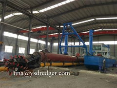 Cheap and high quality of hydraulic dredger about diesel type.