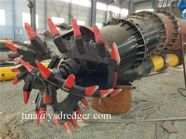 Cheap and high quality of hydraulic dredger about diesel type. 2