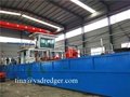 Yong Sheng customized mud cutter suction dredger machine for hot sale. 2