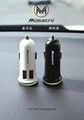 MIMACRO dual port USB 3.5A Android Apple Huawei compatible car charger 1