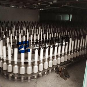 鞋跟自动喷漆烘道流水线 塑胶无尘自动喷漆流水线 4