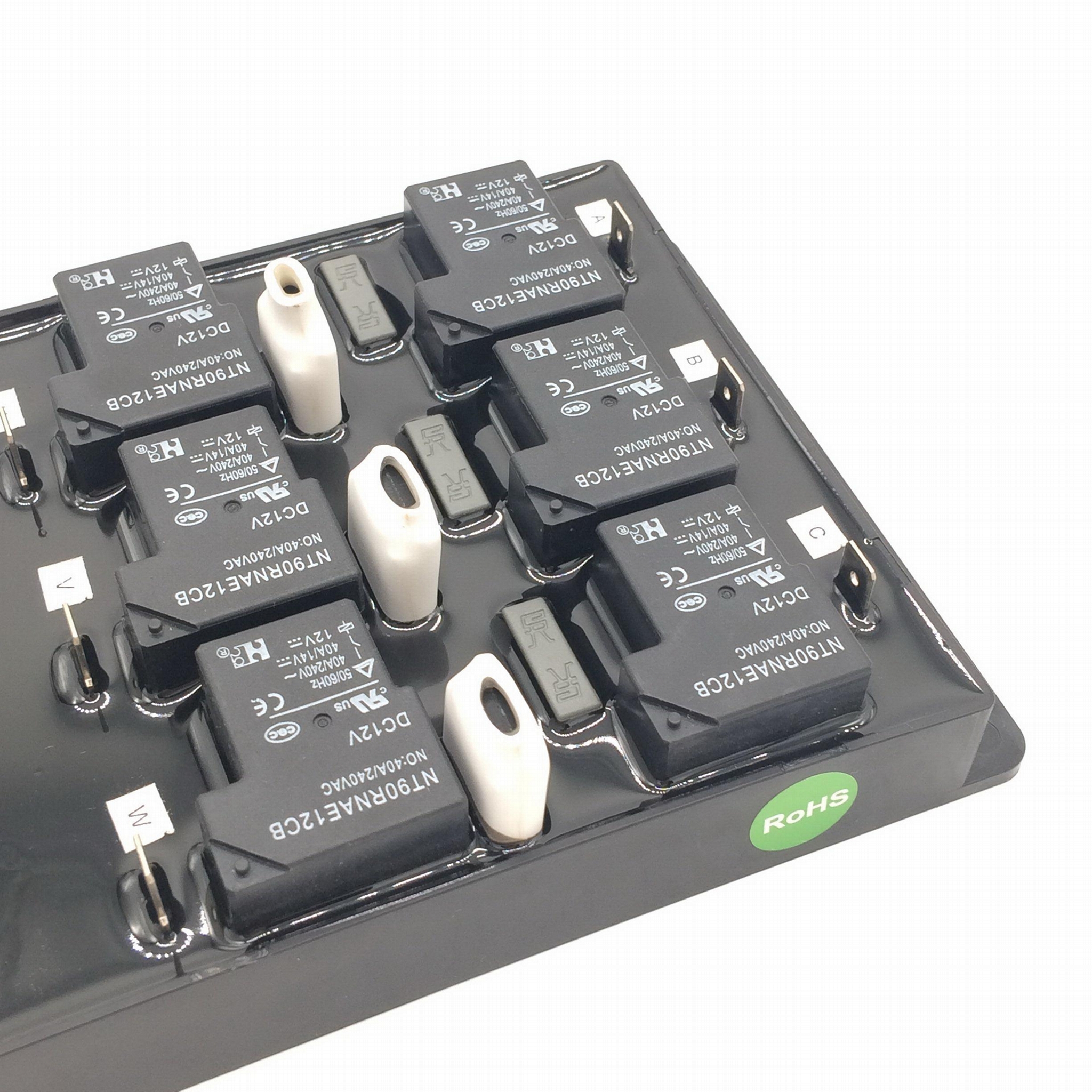 三相380V12P空调软启动不需要交流接触器 5