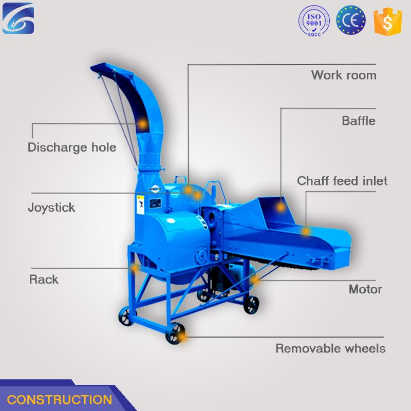 High quality easy operate grass chaff cutting machinery farm equipment 3