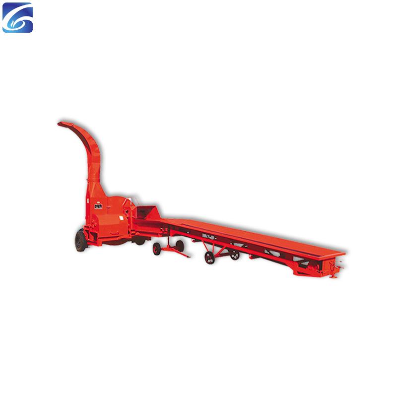 Animal feed chaff grass cutter silage chopping machinries straw crop cutter