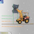 Front loader 600KG small wheel loader construction machine for sale 2