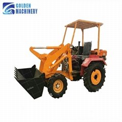  CE agriculture chinese farm tractorfront end loader and backhoe