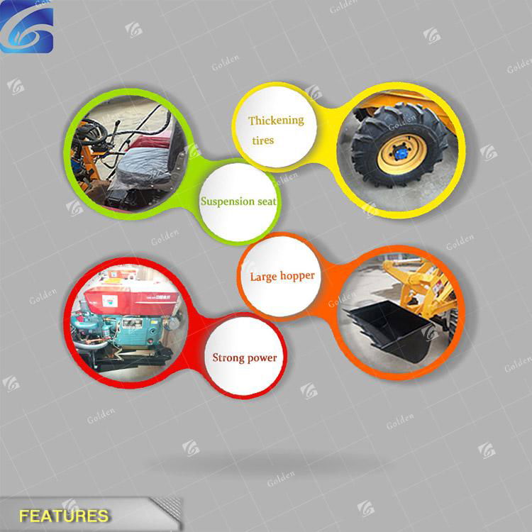  CE agriculture chinese farm tractorfront end loader and backhoe