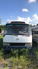 Japan made second hand TOYOTA Coaster 30 seats mini bus