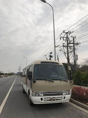 Japan made TOYOTA Coaster 29 seats used mini bus for sale