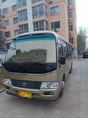 Cheap Japan TOYOTA coaster 29 seats used mini bus with good condition