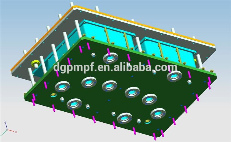 OEM service 6061 7075 Aluminum Alloy CNC Machined moulds 5