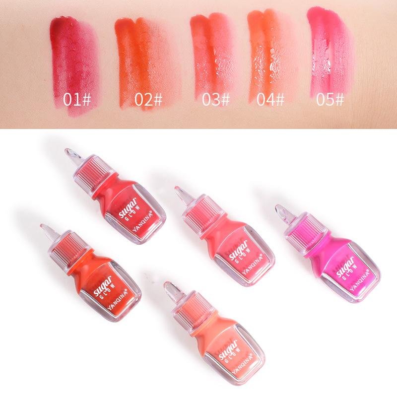 China Long-wearing greasy moisturizing lip gloss with brilliant tint supplier 5