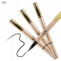 China Original QIC Q602 waterproof  long lasting eyeliner black eyeliner pen