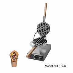 Snack equipment electric commercial egg waffle machine bubble waffle mak
