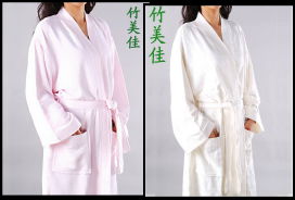 Beauty of bamboo bathrobe