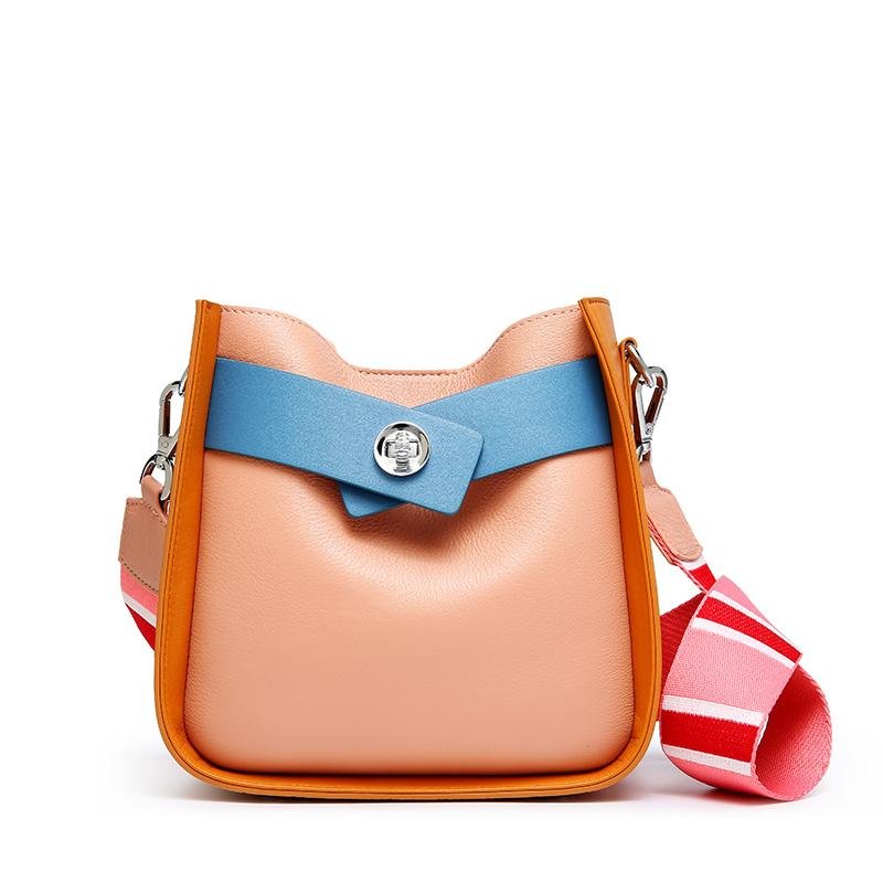 genuine leather handbag sets for women shoulder bag tote bag crossbody bag FS515 3
