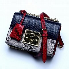 Fashion Snake Leather Bag Lady Hand Bag Women Leather Bags FSB32