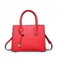 Genuine leather 100% handmade ladies bags handbag with long shoulder strap 