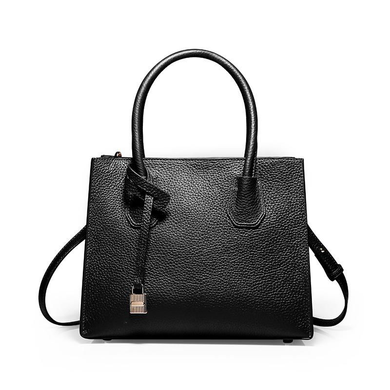Genuine leather 100% handmade ladies bags handbag with long shoulder strap  3